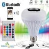Bombillo Parlante Con Bluetooth Multicolores